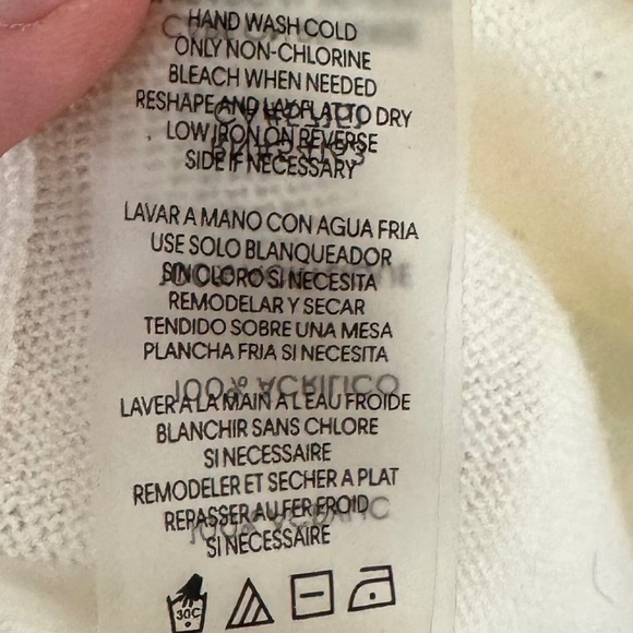 Calvin‎ Klein Off-White Lightweight Cardigan - Picture 11 of 11